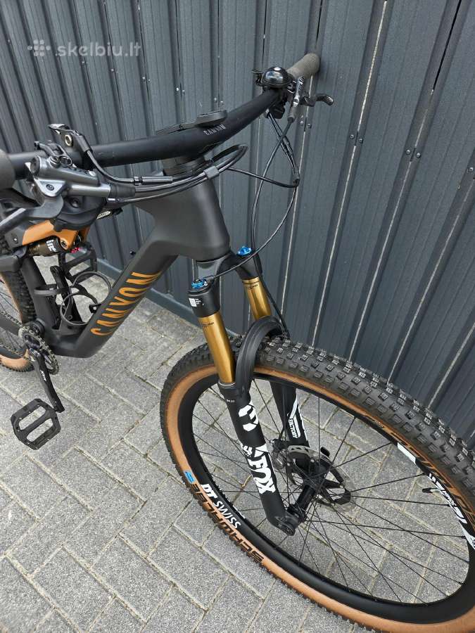 Canyon full carbon XTR pilnas kashima fox34 L - nuotraukos Nr. 3