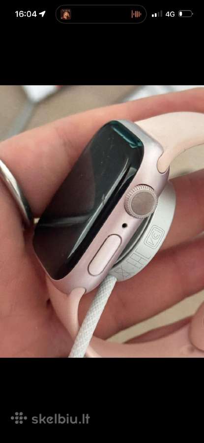 Apple watch series 9 41 mm pink - nuotraukos Nr. 4
