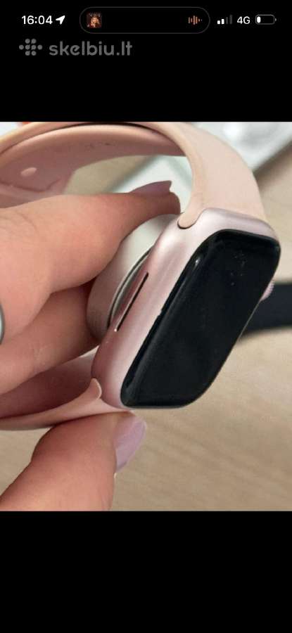 Apple watch series 9 41 mm pink - nuotraukos Nr. 5