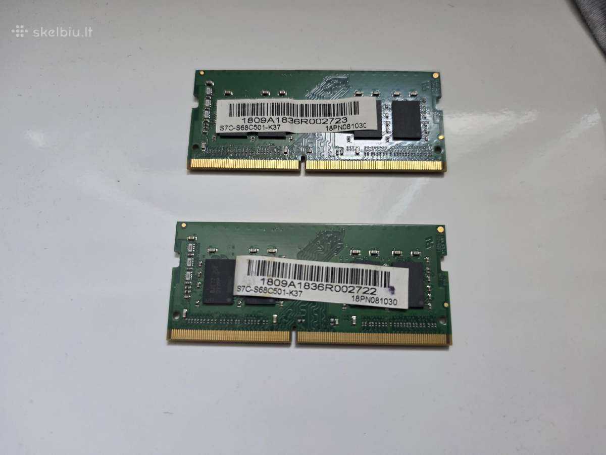 Kingston 2x8gb 2400mhz Sodimm Ddr4 RAM - nuotraukos Nr. 2
