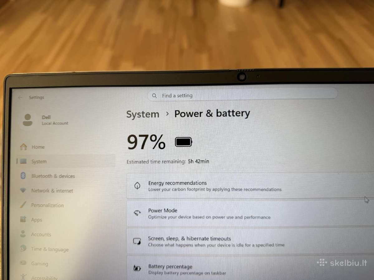 Dell Latitude 7440 - i7, 16gb, 512gb, - nuotraukos Nr. 9