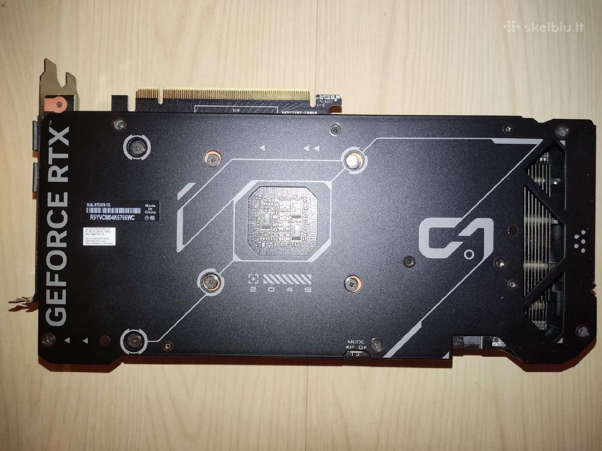 Rtx 4070 12gb Geforce Asus Dual - nuotraukos Nr. 7