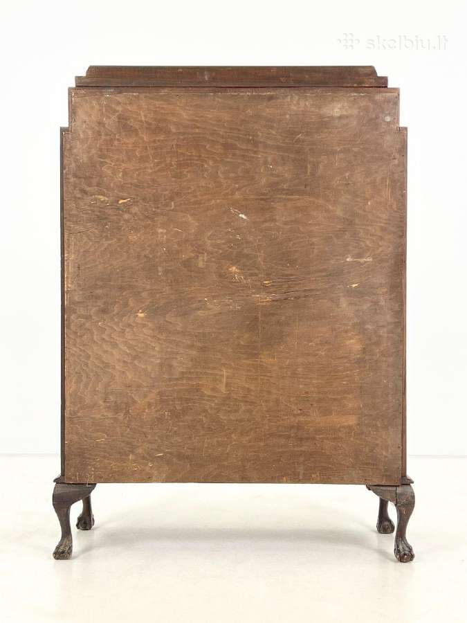 Angliška, chippendale raudonmedžio vitrina - nuotraukos Nr. 10