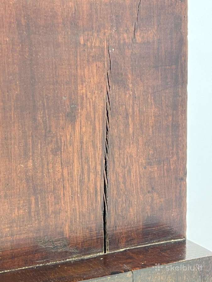 Angliška, chippendale raudonmedžio vitrina - nuotraukos Nr. 19