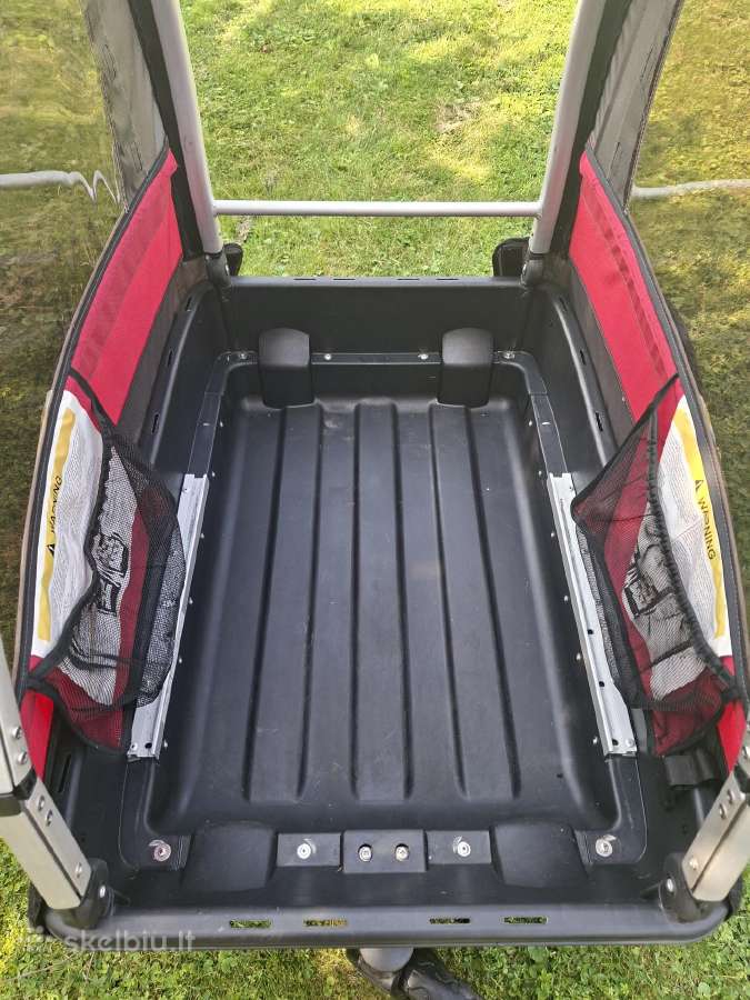 Nordic Cab 5in1 dviračio priekaba vežimėlis rogės - nuotraukos Nr. 7