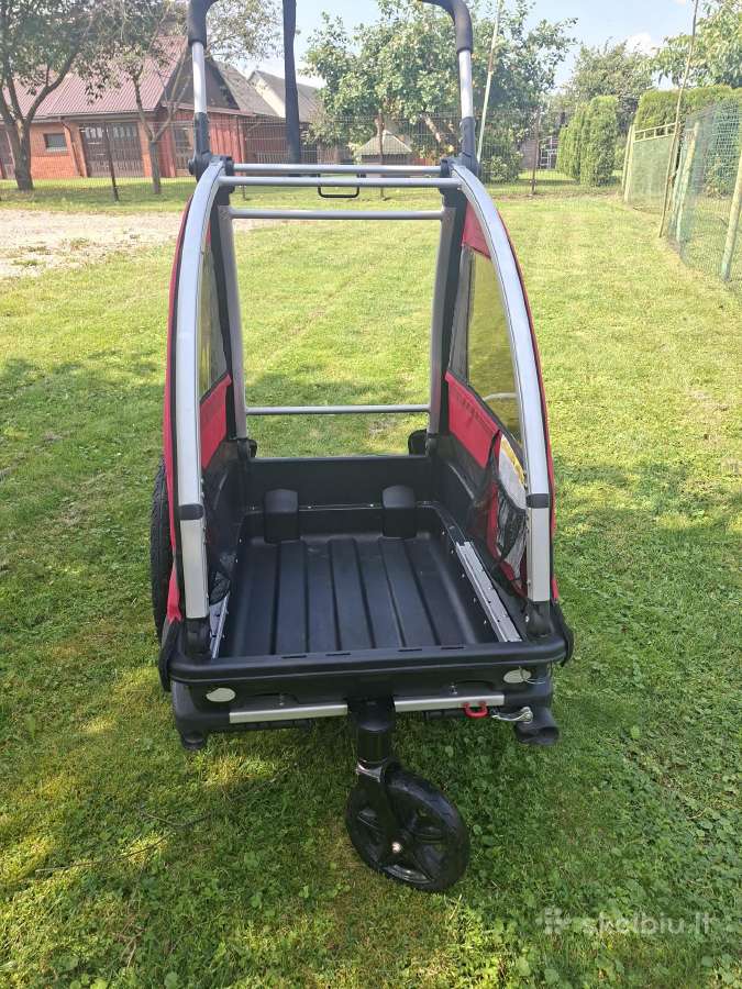Nordic Cab 5in1 dviračio priekaba vežimėlis rogės - nuotraukos Nr. 8