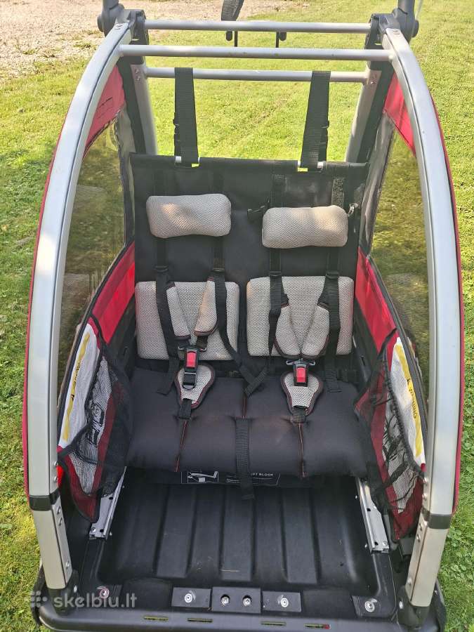 Nordic Cab 5in1 dviračio priekaba vežimėlis rogės - nuotraukos Nr. 9