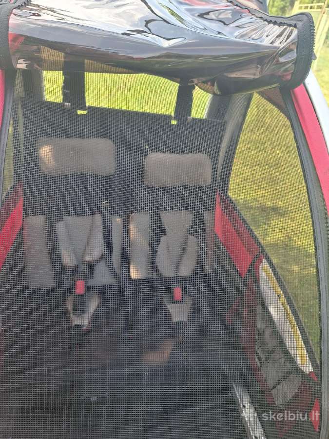 Nordic Cab 5in1 dviračio priekaba vežimėlis rogės - nuotraukos Nr. 10