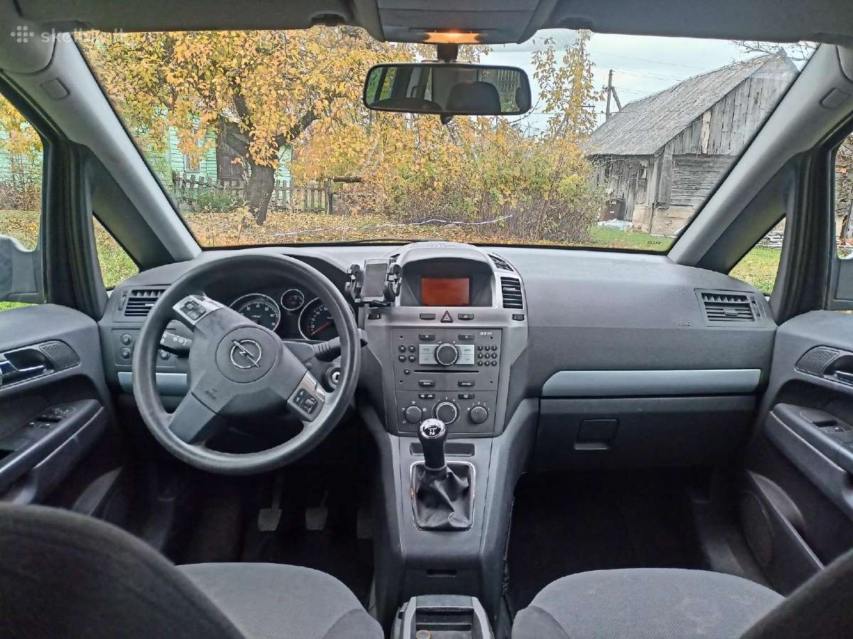 Opel Zafira B benzinas/dujos, Ta iki 2028 m. - nuotraukos Nr. 5
