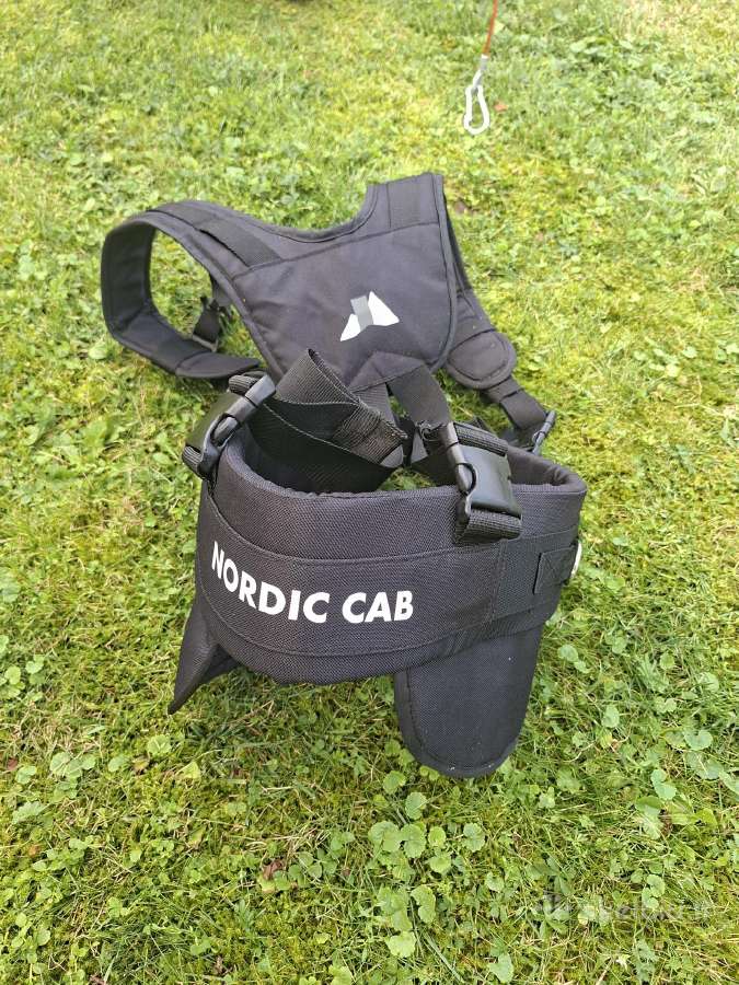 Nordic Cab 5in1 dviračio priekaba vežimėlis rogės - nuotraukos Nr. 18
