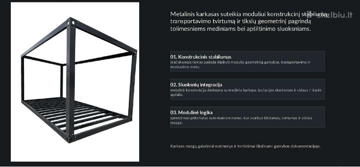 Modulinis namas Eikra 22 m2 nuo 9 900 € - nuotraukos Nr. 6