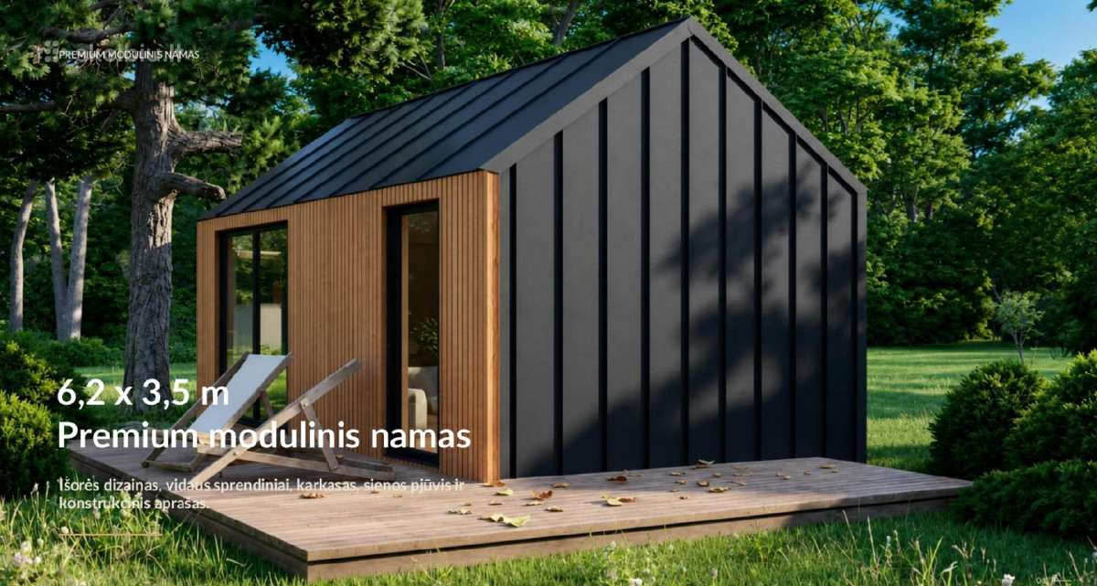 Modulinis namas Eikra 22 m2 nuo 9 900 € - nuotraukos Nr. 2