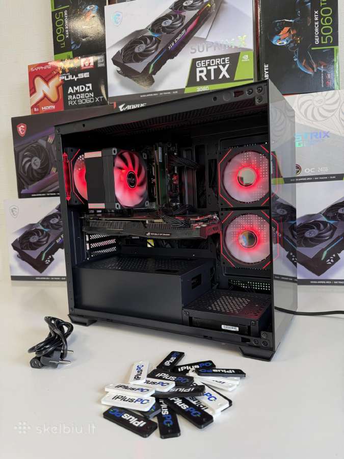 Intel i7-8700 Gtx 1070 8gb 16gb RAM 512gb SSD 2tb - nuotraukos Nr. 3