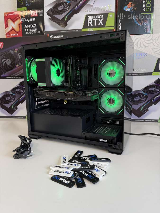 Intel i7-8700 Gtx 1070 8gb 16gb RAM 512gb SSD 2tb - nuotraukos Nr. 4