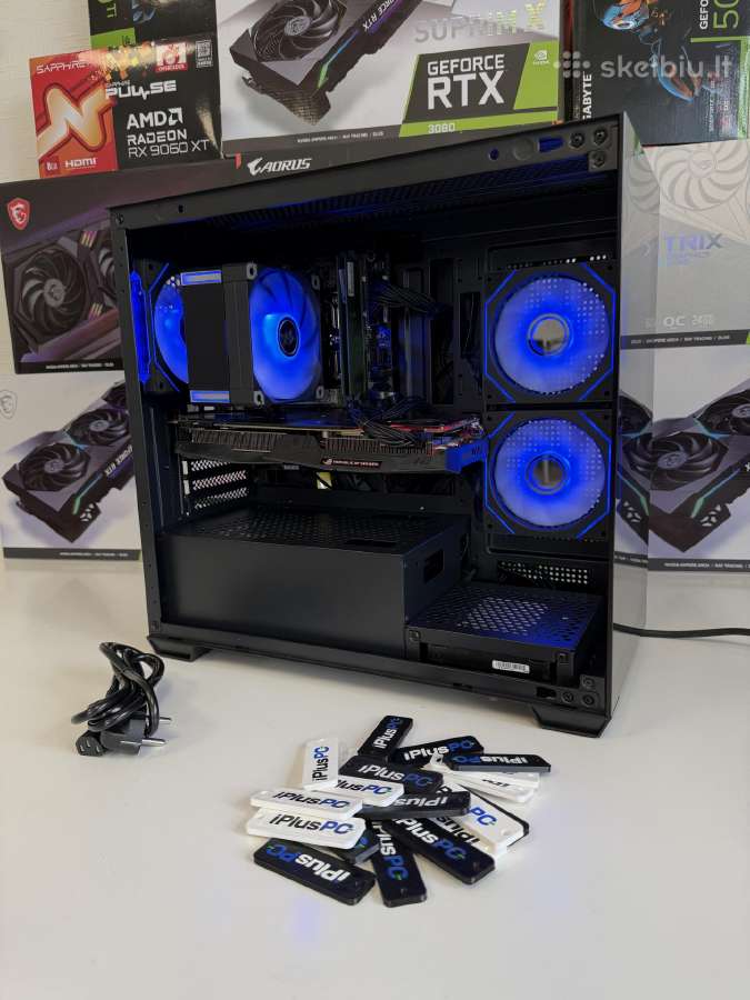 Intel i7-8700 Gtx 1070 8gb 16gb RAM 512gb SSD 2tb - nuotraukos Nr. 5