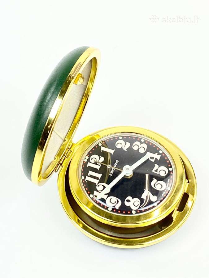 "Junghans" kišeninis, mechaninis laikrodis - nuotraukos Nr. 5