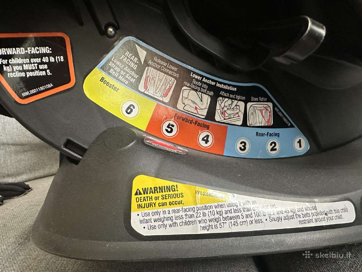 Vaikiška kėdutė Graco Triride 3in1 - nuotraukos Nr. 3