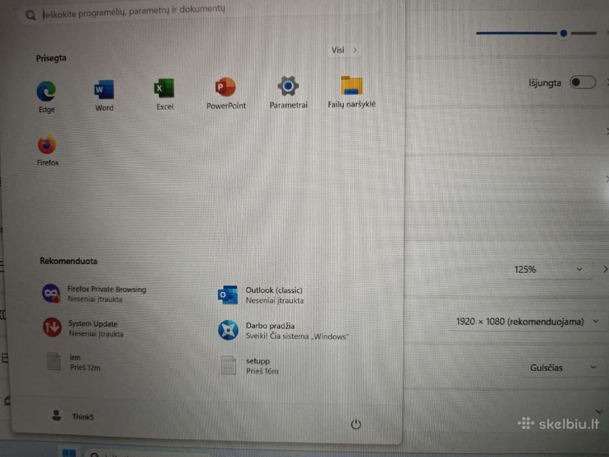 Thinkpad Ryzen 16gb arba 32gb - nuotraukos Nr. 7