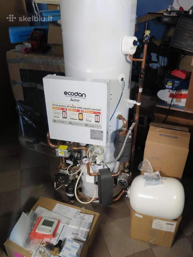 Mitsubishi Ecodan 8.5kw šilumos siurblys oras-vand - nuotraukos Nr. 3