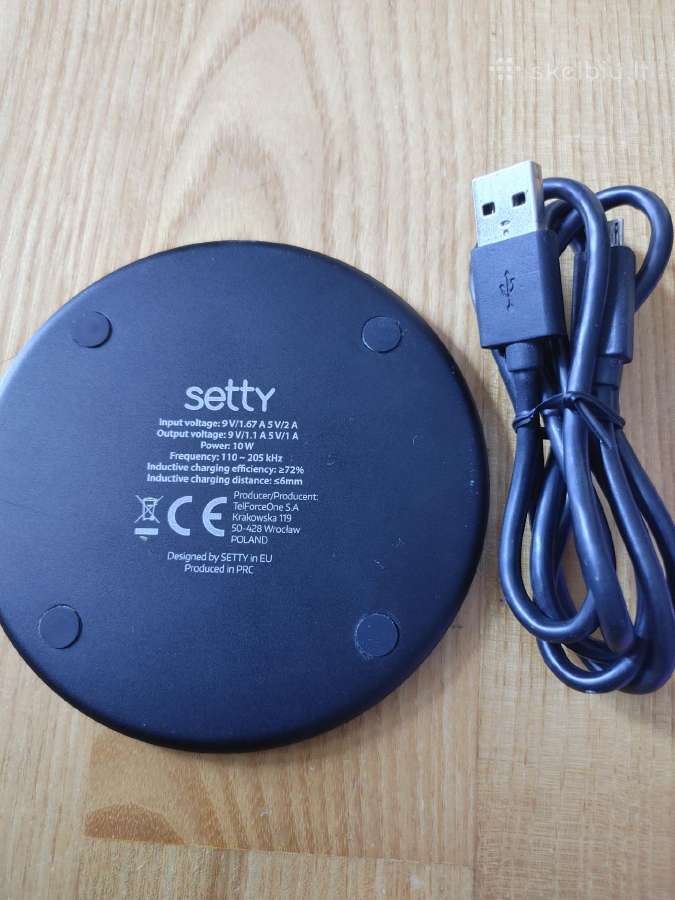 Bevielis Wireless ikroviklis pakrovejas 10w - nuotraukos Nr. 3