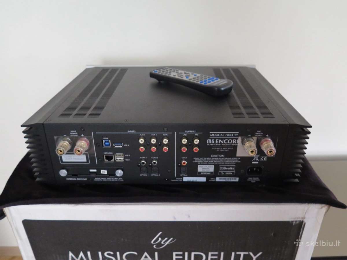 Musical Fidelity M6 Encore 225 2tb stiprintuvas - nuotraukos Nr. 2