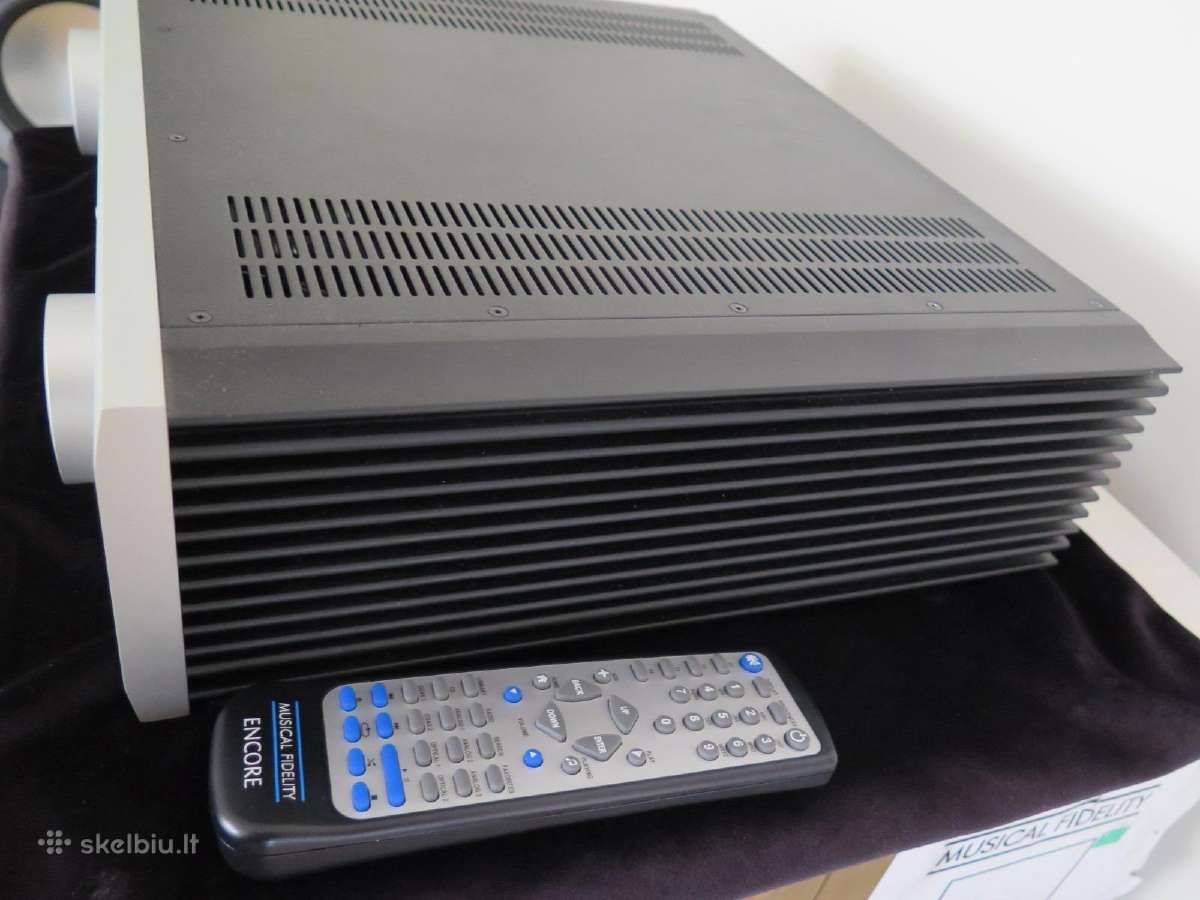 Musical Fidelity M6 Encore 225 2tb stiprintuvas - nuotraukos Nr. 7