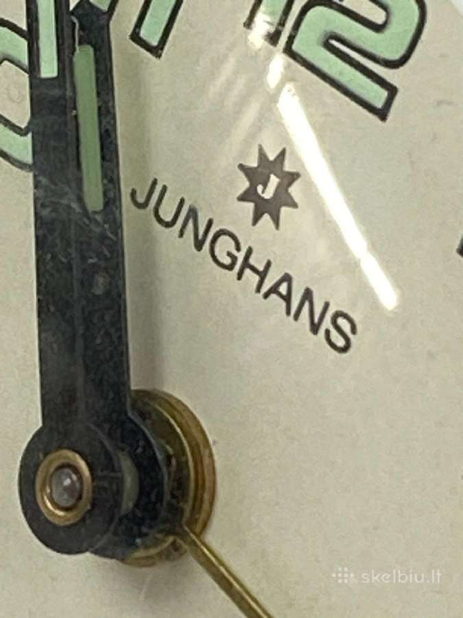 Vintažinis "Junghans" kišeninis laikrodis - nuotraukos Nr. 6