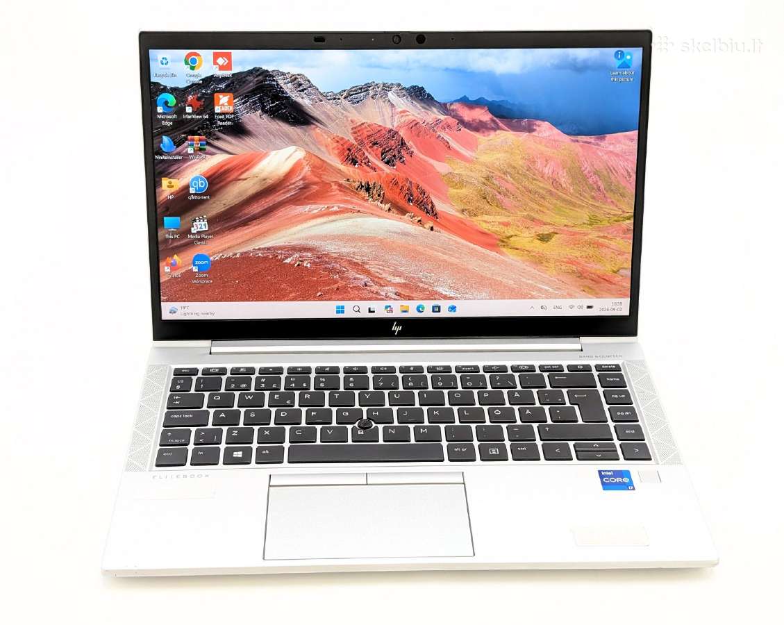 Hp Elitebook 840 G8 i7-1165g7/16gb/240gb Darbui - nuotraukos Nr. 3