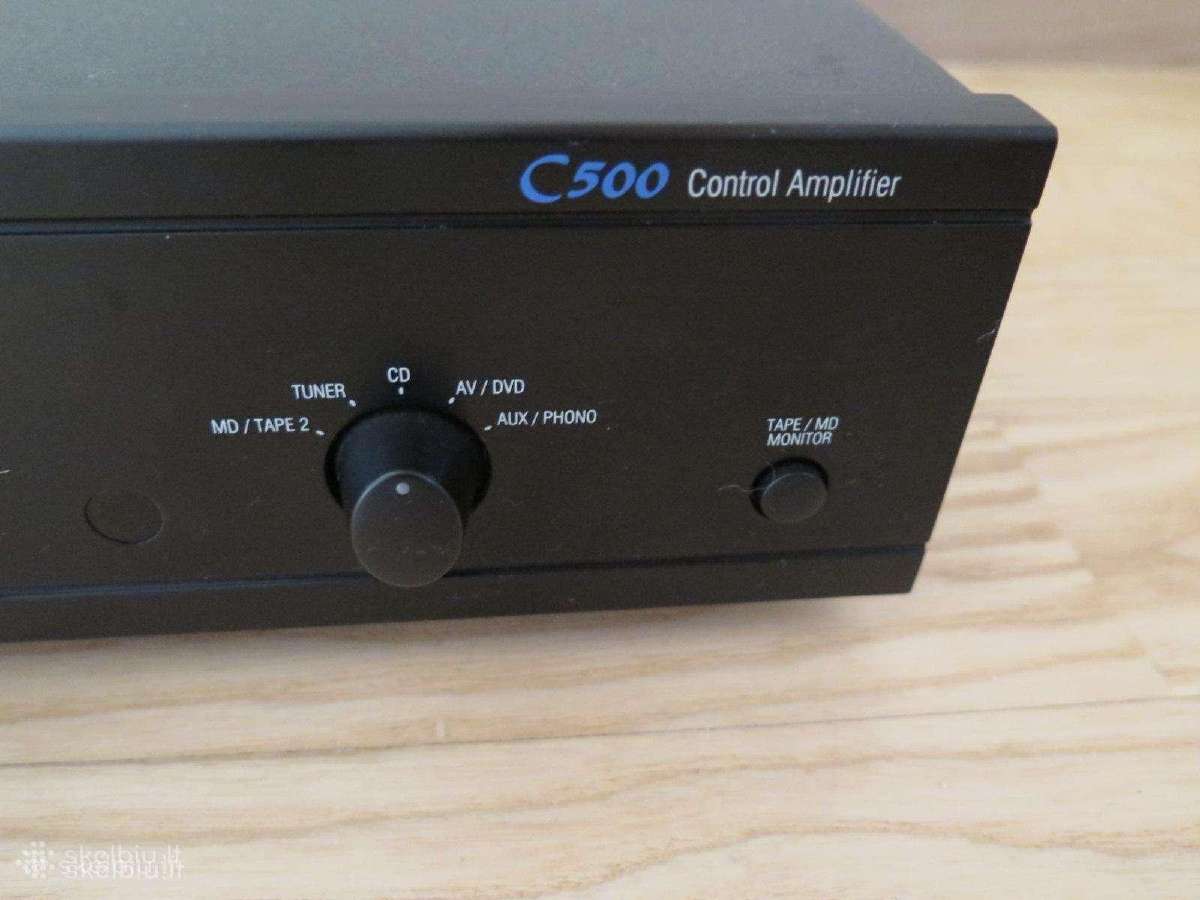 Cambridge Audio C500 pradinis garso stiprintuvas - nuotraukos Nr. 3