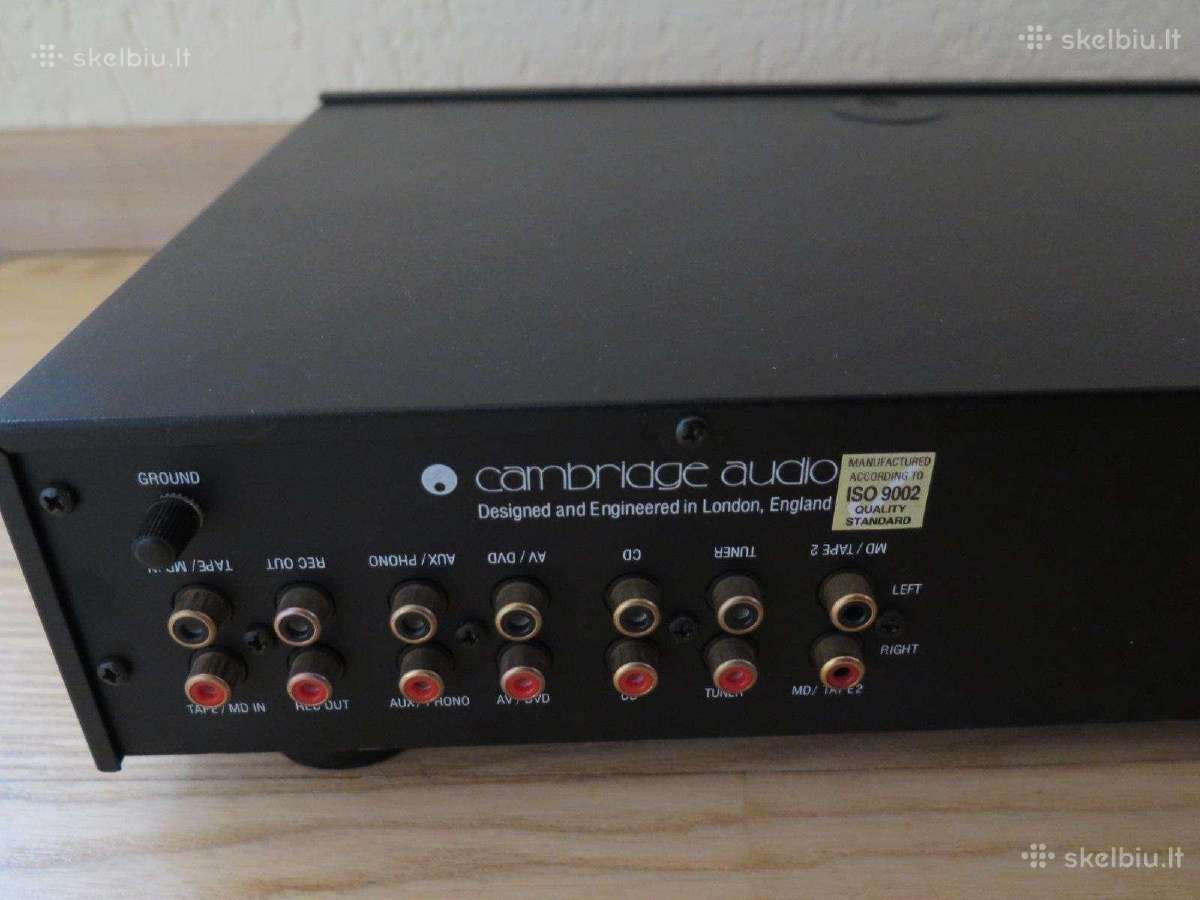 Cambridge Audio C500 pradinis garso stiprintuvas - nuotraukos Nr. 4