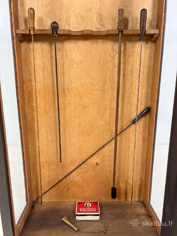 Ąžuolinė vitrina medžioklės ginklams - nuotraukos Nr. 7
