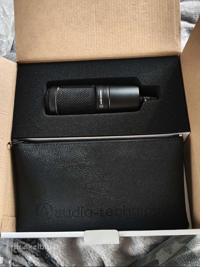 Audio Technica At2020 Xlr mikrofono komplektas - nuotraukos Nr. 3