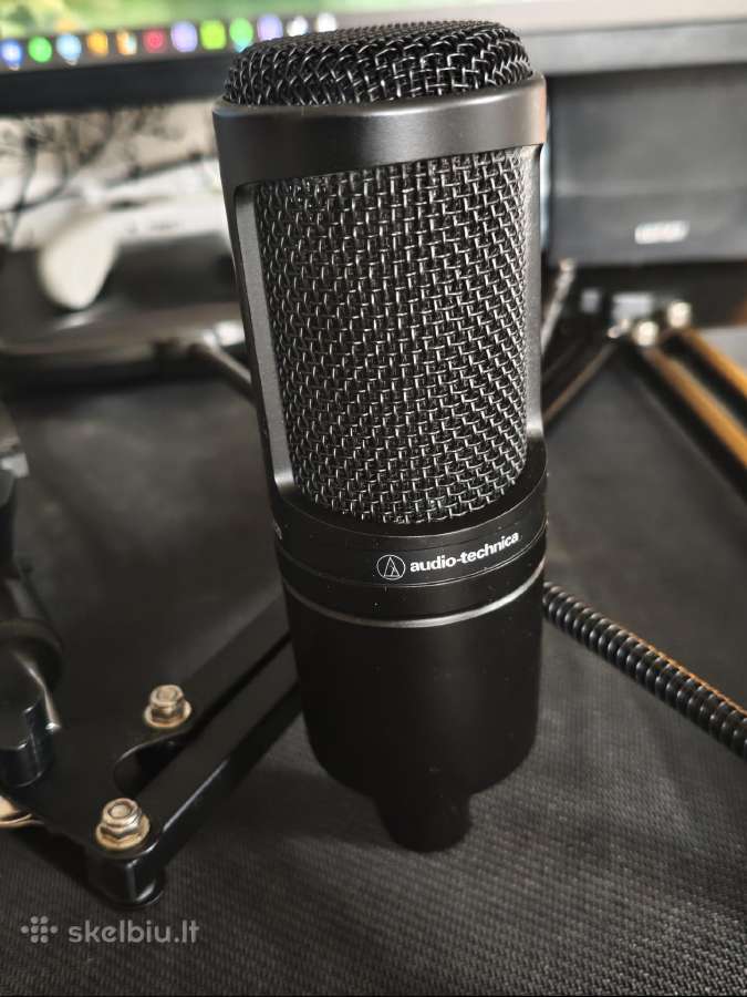 Audio Technica At2020 Xlr mikrofono komplektas - nuotraukos Nr. 5