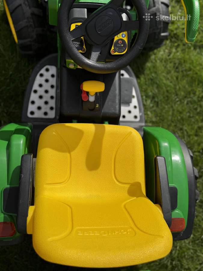 Peg Perego John Deere Ground Loader 12v+priekaba - nuotraukos Nr. 3