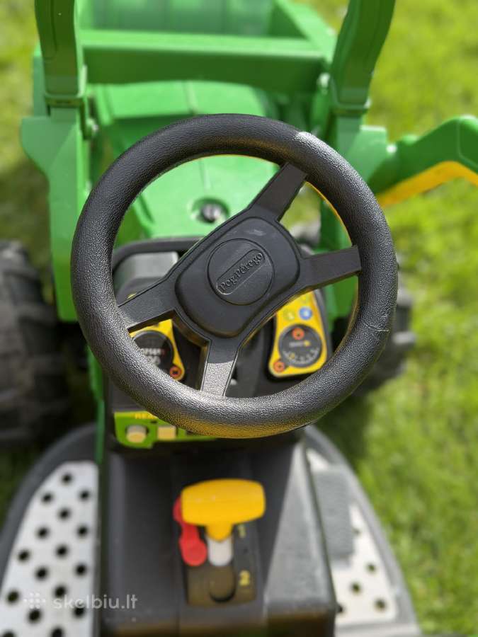 Peg Perego John Deere Ground Loader 12v+priekaba - nuotraukos Nr. 4