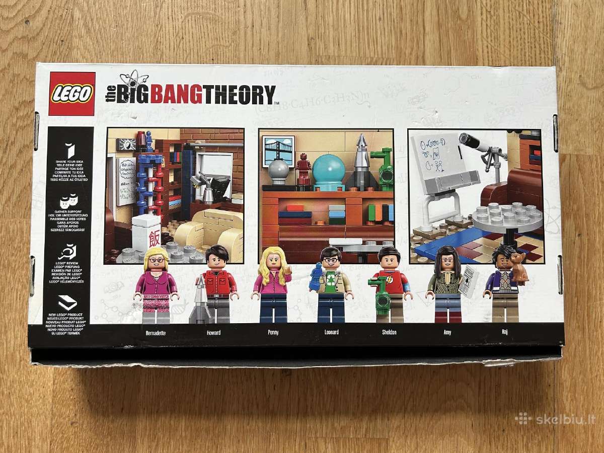 Lego Ideas 21302 The Big Bang Theory - nuotraukos Nr. 6