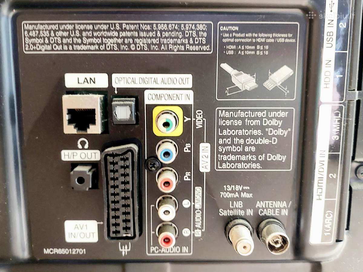 LG 42 Smart TV 3D - nuotraukos Nr. 5