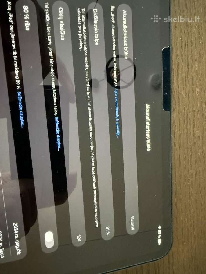 iPad Pro 13" (M4) Wi-fi + Cellular 256gb - nuotraukos Nr. 5