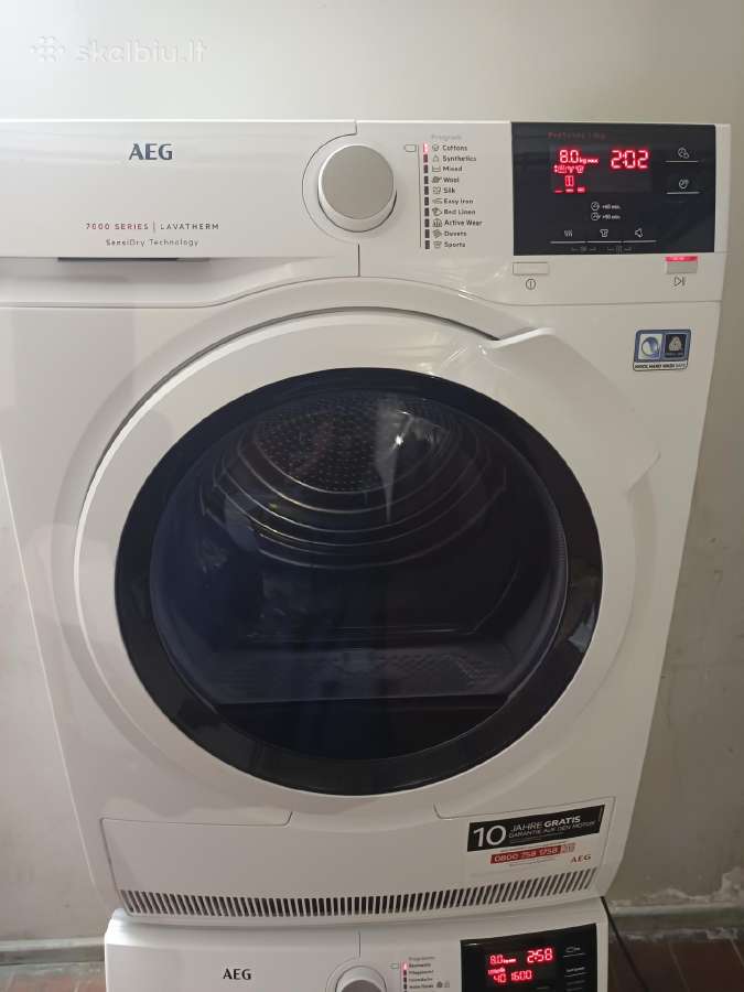 Aeg 7000serijos 8 kg su garantija - nuotraukos Nr. 3