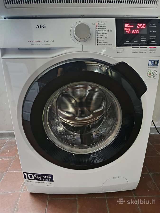 Aeg 7000serijos 8 kg su garantija - nuotraukos Nr. 5