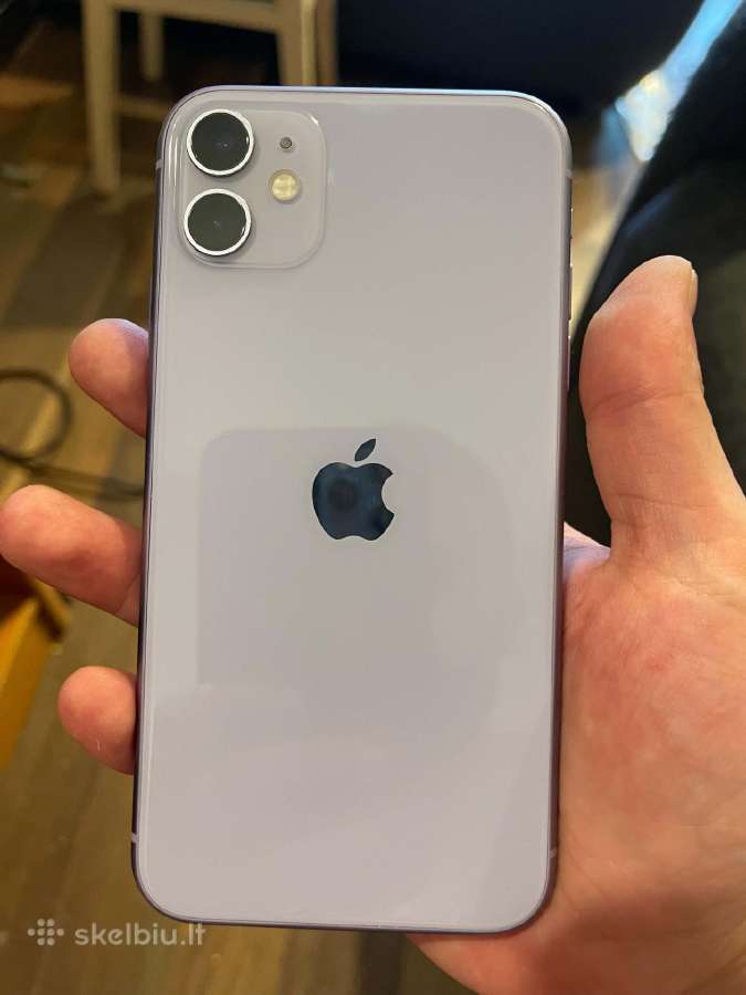 iPhone 11 128gb Purple - nuotraukos Nr. 7