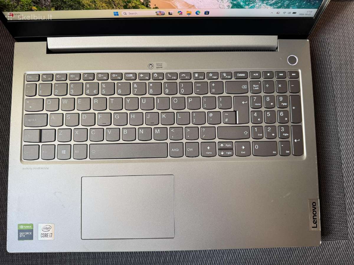 Lenovo i7-10750h/16gb RAM/gtx 1650ti/1tb SSD - nuotraukos Nr. 2