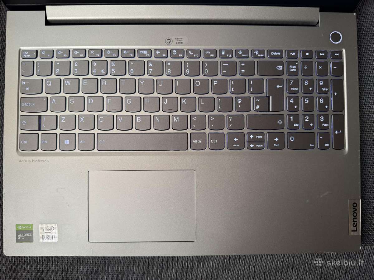 Lenovo i7-10750h/16gb RAM/gtx 1650ti/1tb SSD - nuotraukos Nr. 3
