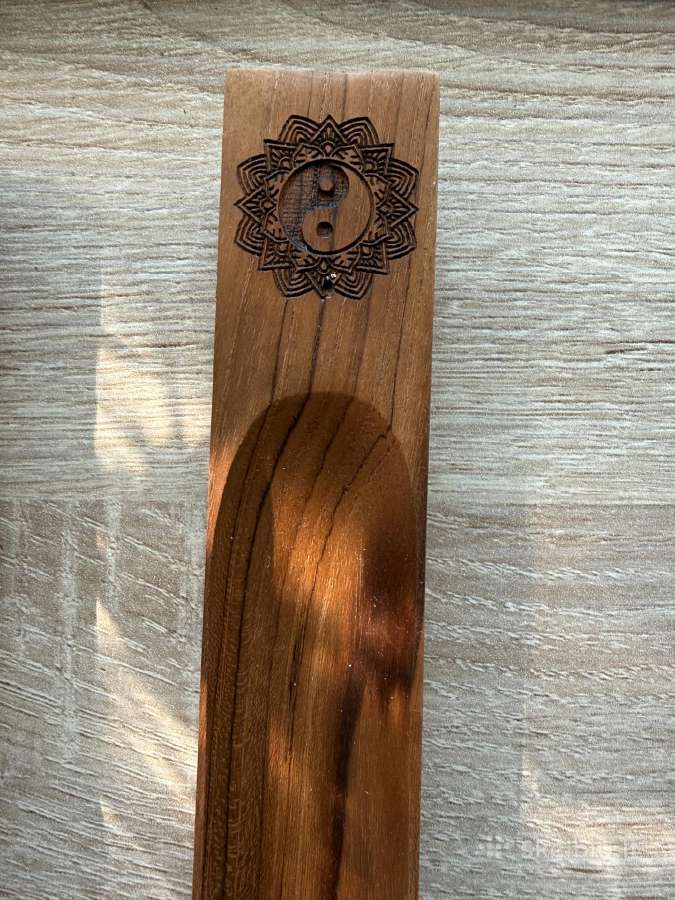 Natūralaus medžio masyvo smilkalinės iš Bali - nuotraukos Nr. 3
