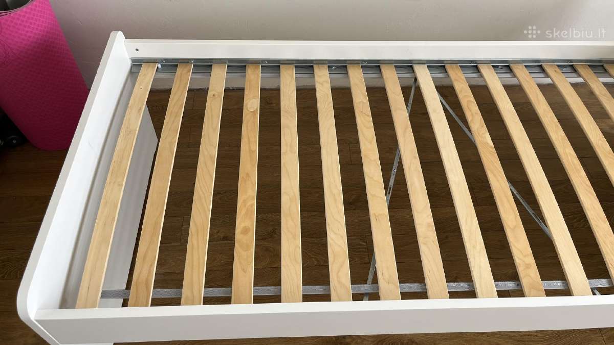 Ikea Slakt lova 90x200 ir čiužinys Malfors - nuotraukos Nr. 4