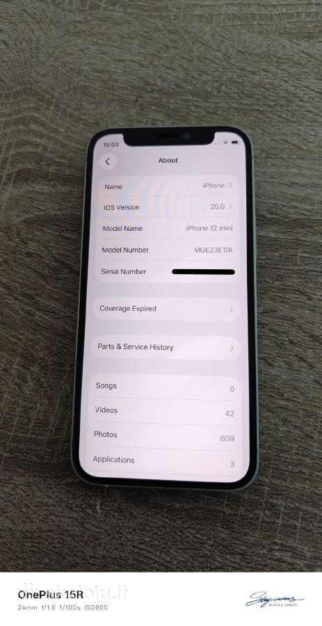 iPhone 12 mini 64gb - nuotraukos Nr. 4