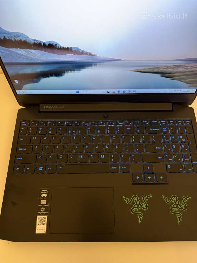 Lenovo Ideapad Gaming 3 – Ryzen 5 / Gtx 1650 - nuotraukos Nr. 2