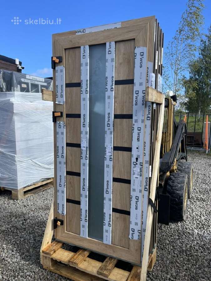 Plastikinės lauko durys, įvairių modeliu - nuotraukos Nr. 6