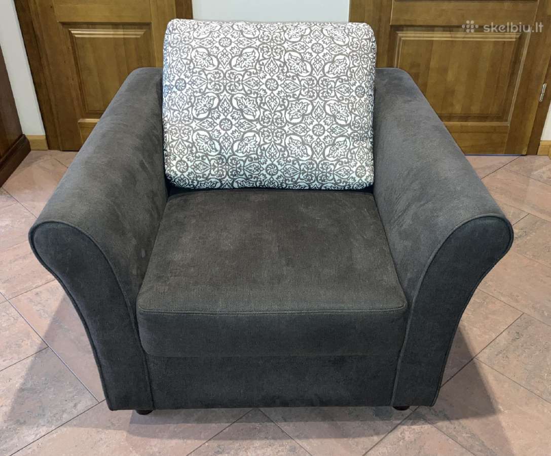 Miegama sofa, dvivietė sofutė, fotelis - nuotraukos Nr. 7