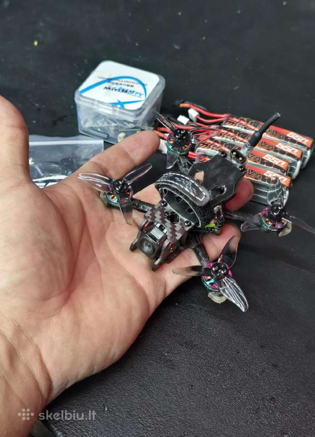 Fpv 2 coliu droniukas - nuotraukos Nr. 2